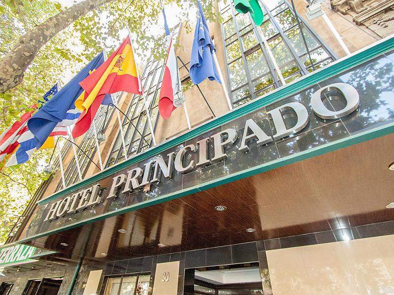 Hotel Principado Santiago Buitenkant foto